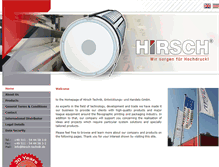 Tablet Screenshot of hirsch-technik.com